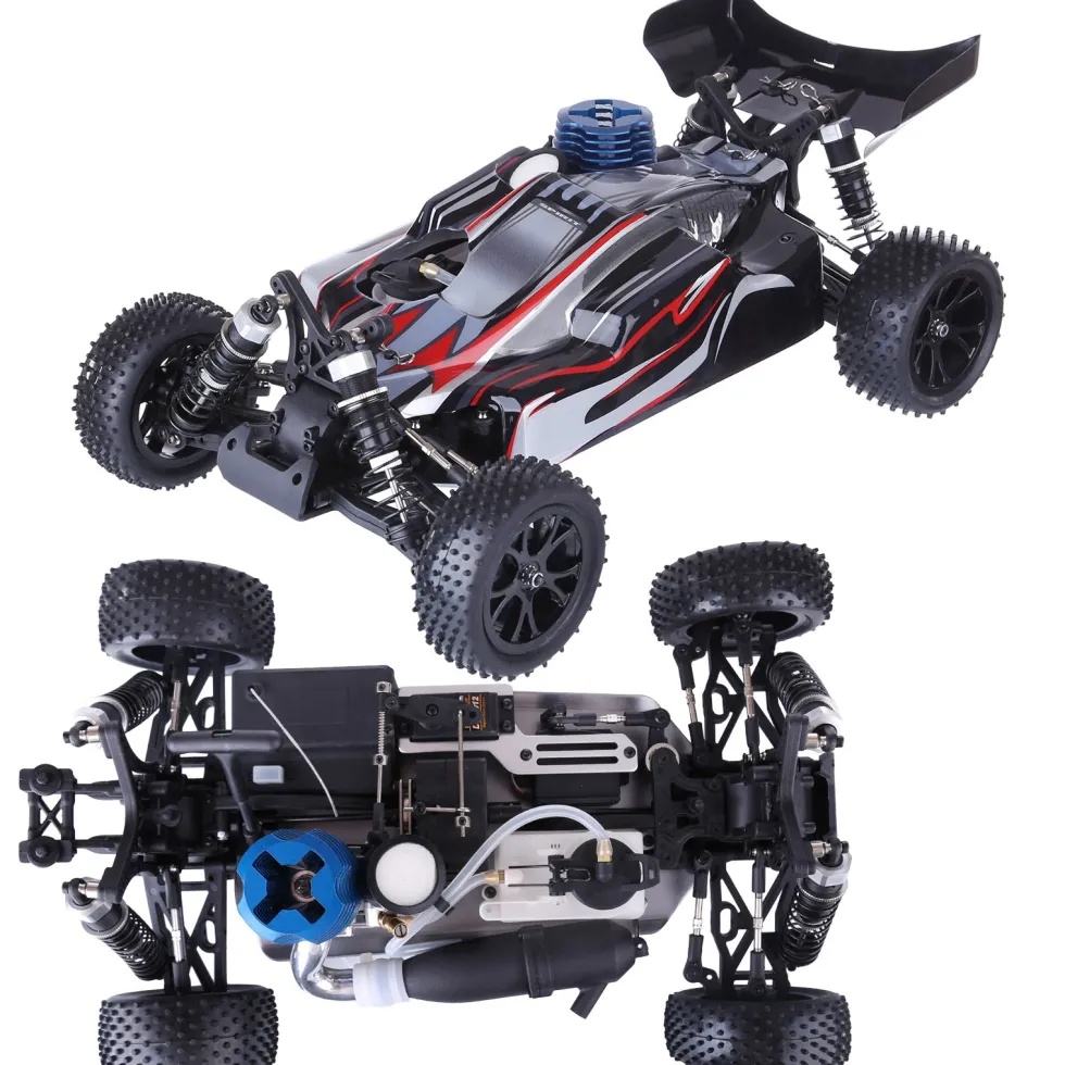 VRX RH1006 RC Car 1/10 2.4G 4WD 75km/h High Speed Force 18 Nitro Methanol Engine RTR Truck
