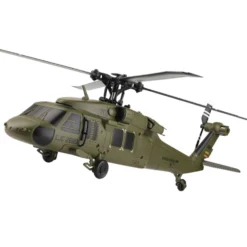 WL K170 Black Hawk UH-60L 170 Size 2.4G 4CH Flybarless RC Helicopter with Adjustable Left and right Hand Throttle (RTF Version)