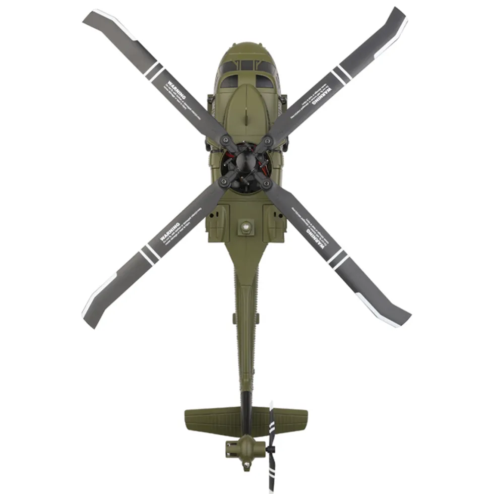 WL K170 Black Hawk UH-60L 170 Size 2.4G 4CH Flybarless RC Helicopter with Adjustable Left and right Hand Throttle (RTF Version)