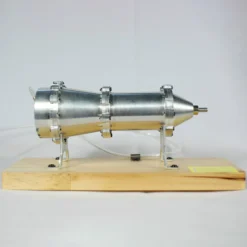 Working Multi-Stage Centrifugal Steam Turbine Model, Alloy External Combustion Engine Demonstration Model for Educational Science Teaching Display