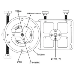 XJ HM-17 Harmonic Equatorial Mount with Hand Controller, Compatible with NINA, ASCAIR
