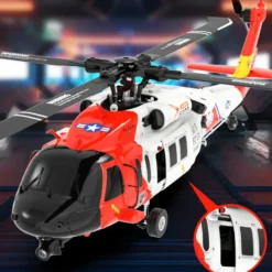 YUXIANG YXZNRC F09-S 1/47 RC Airplane 2.4G 6CH Brushless Direct Drive RC Helicopter Model - RTF Edition